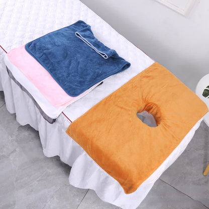 Drap de Table de Massage en Velours corail  – Confort & Hygiène