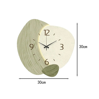 Horloge Murale Silencieuse 30 cm – Design Nordique & Élégant