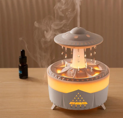 Diffuseur d'Huiles Essentielles & Humidificateur Raindrops – Ambiance Relaxante & Brume Apaisante