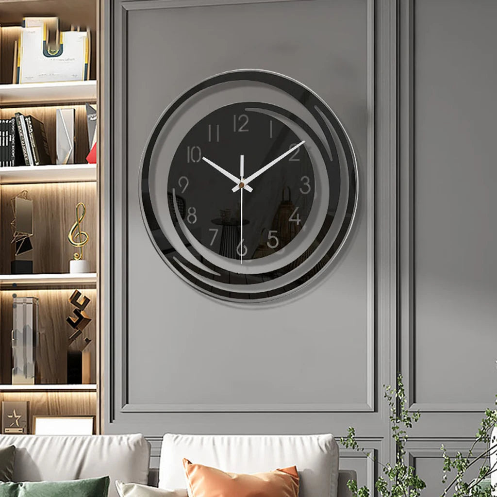 Horloge Murale Silencieuse en Acrylique – Design Moderne & Élégant