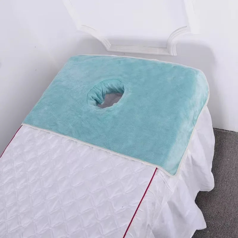 Drap de Table de Massage en Velours corail  – Confort & Hygiène