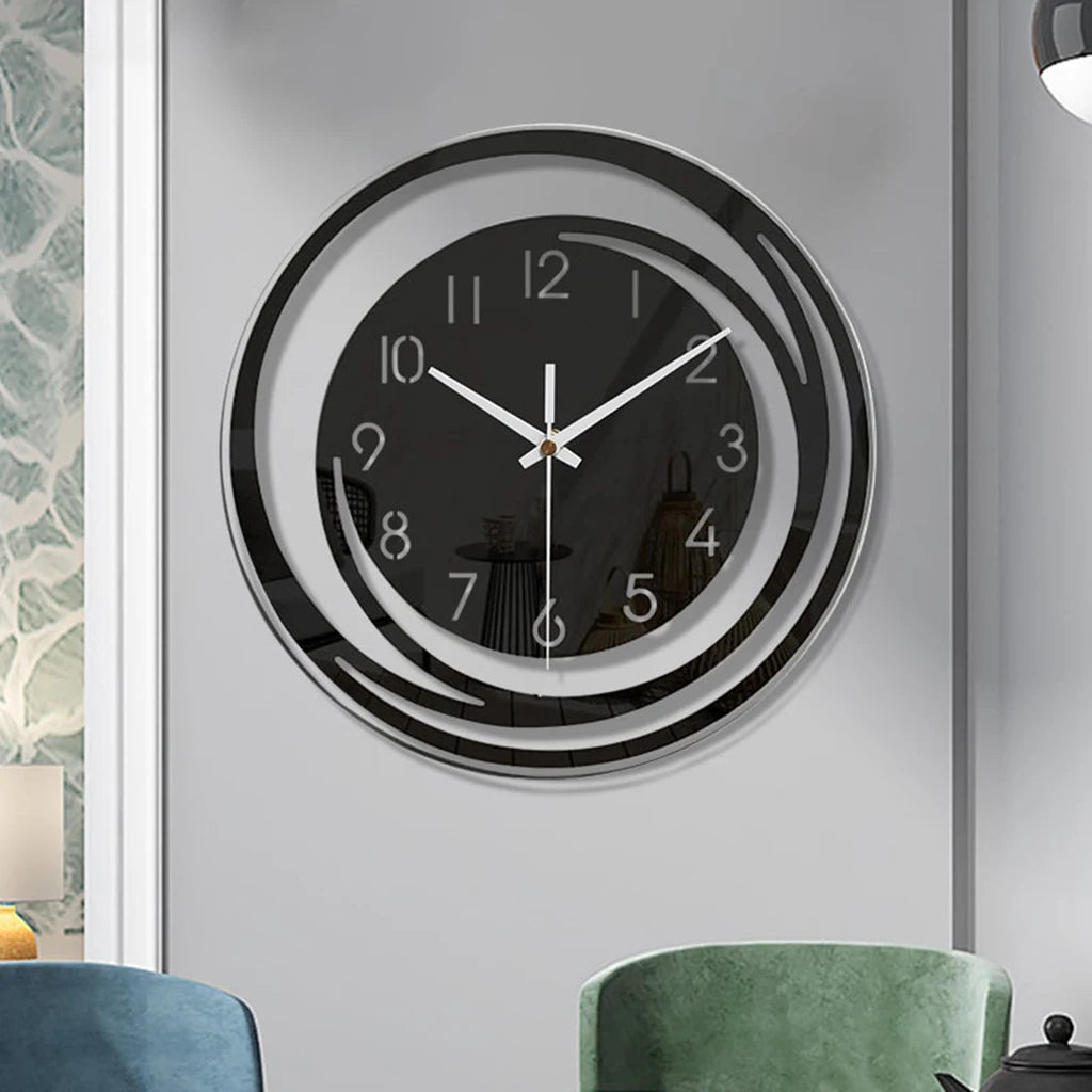 Horloge Murale Silencieuse en Acrylique – Design Moderne & Élégant