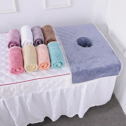 Drap de Table de Massage en Velours corail  – Confort & Hygiène