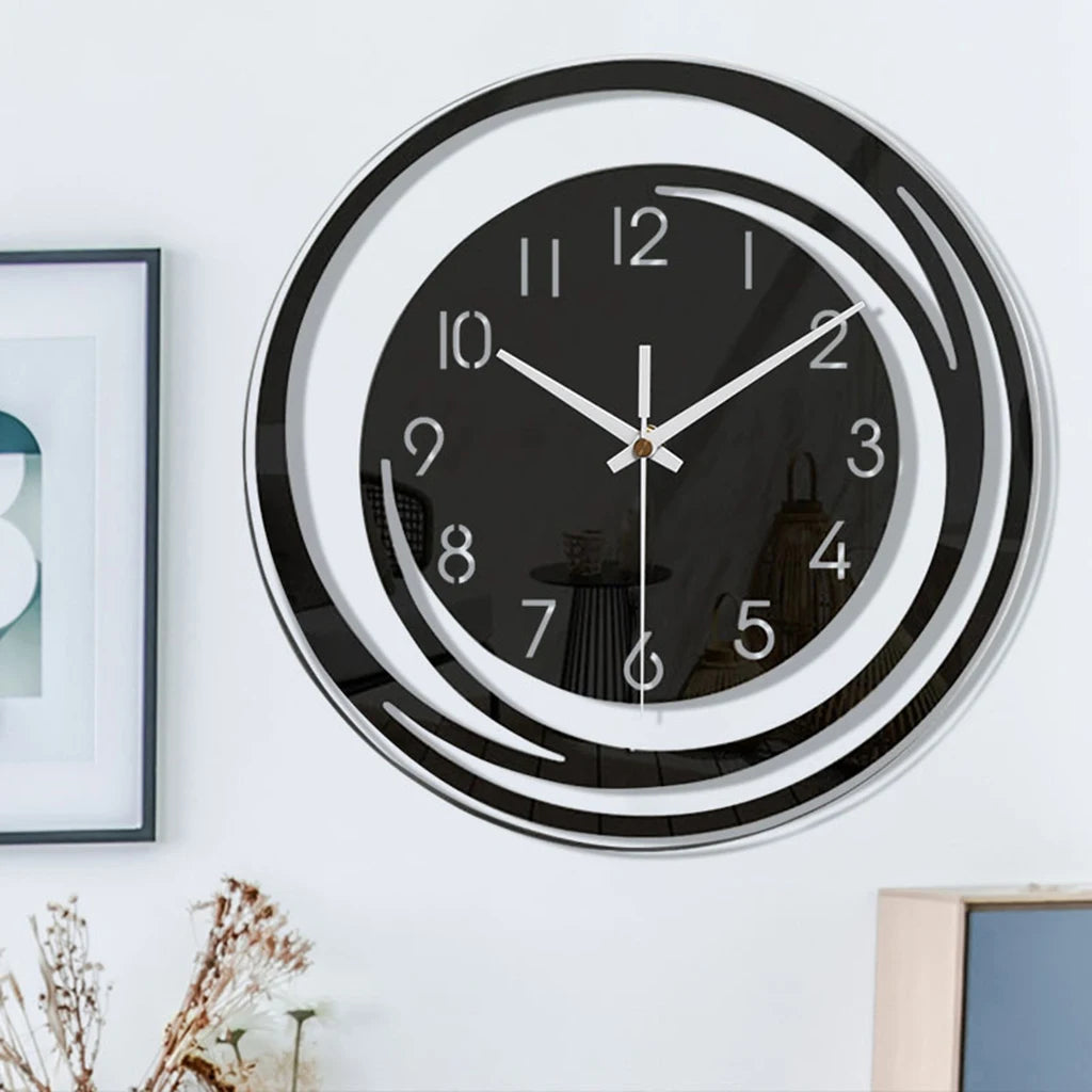 Horloge Murale Silencieuse en Acrylique – Design Moderne & Élégant